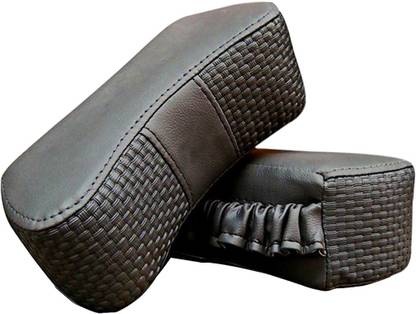 AuTO ADDiCT Grey Leatherite Car Pillow Cushion for Toyota