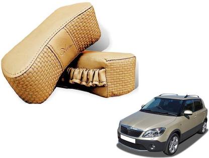 कोजडिको बेज स्पंज Skoda के लिए कार पिल्लो कुशन
