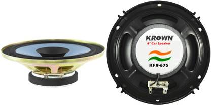 KROWN 2-way 6 inch with inbuilt Tweeter KFR-675 Coaxial Car Speaker