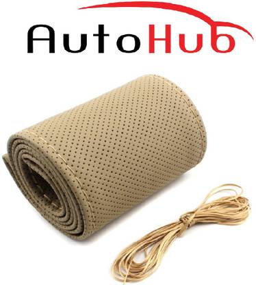 Auto Hub Hand Stiched Steering Cover For Daewoo Cielo