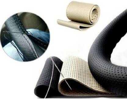 ELECTRIBLES Hand Stiched Steering Cover For Maruti WagonR Stingray