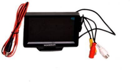 WOODMAN Car 4.3 Inch Screen TV Black LCD