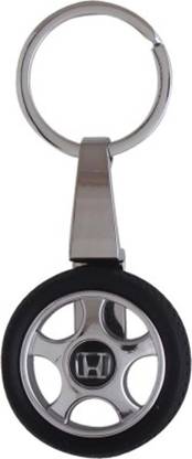 Amor Honda Tyre Rotary Wheel Key Chain Locking Key Chain