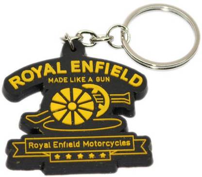 24x7 Shop Royal Enfield Big Symbol Rubber Key Chain