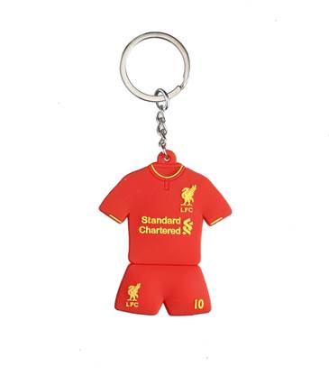 AVI Double Sided Liverpool Jersey Philippe Coutinho Key Chain