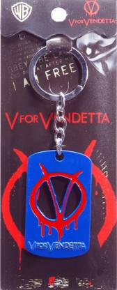 Oyedeal V for VENDETTA Logo Key Chain