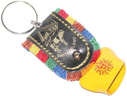 Aura Cowbell Cow Bell Medium Locking Key Chain