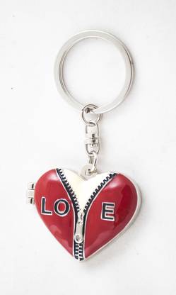 फोर्टी क्रीक Love Shape Photo Frame की-चेन