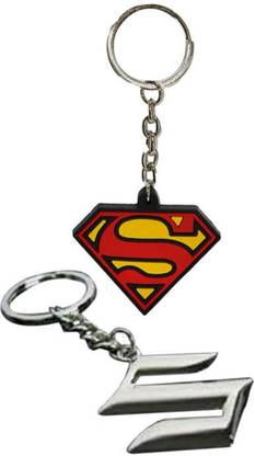 Alexus Superman And Suzuki Key Chain