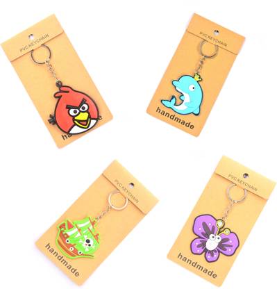 एनव्राप पवक Key Rings Assorted Pack of 4 की-चेन