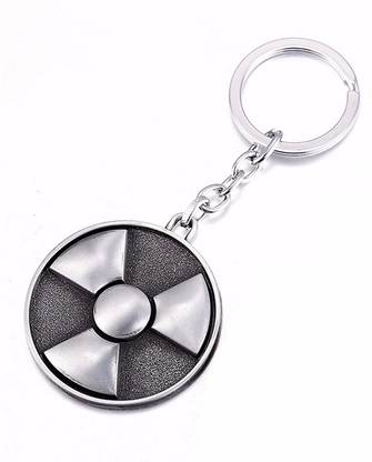 MK Marvel The Avengers Hulk Nuclear Radiation Logo Key Chain
