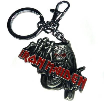 AVI Iron Maiden The Number of the Beast Locking Key Chain