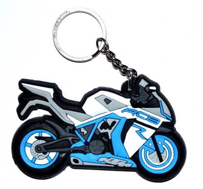 Pin to Pen KTM RCB Keychain Blue Key Chain