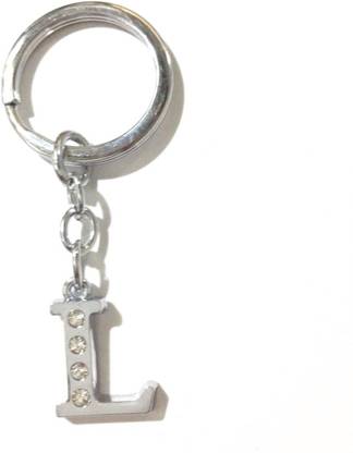 Tech Fashion Alphabet L Locking Key Chain