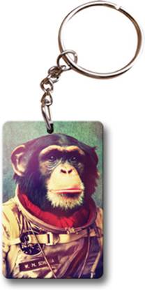 Shoppers Bucket SmartyMonkey Key Chain