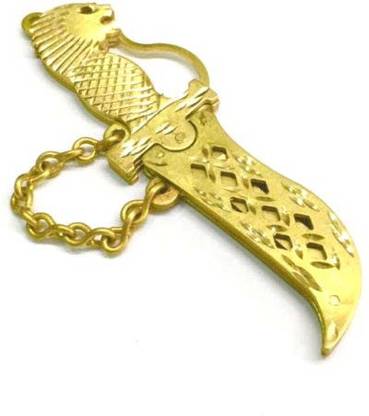 ACCESSOREEZ Brass Keys Locking Key Chain