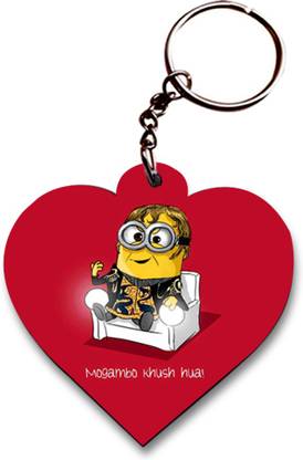 शॉपर्सबकेट Shoppers Bucket Mogambo Khush Hua Keyring की-चेन
