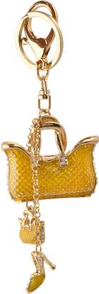 YELLOW CHIMES Gucci Bags Locking Key Chain