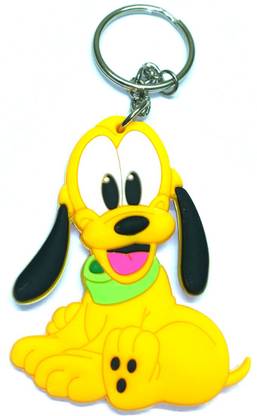 AA Retail Pluto Double Side Silicone Key Chain