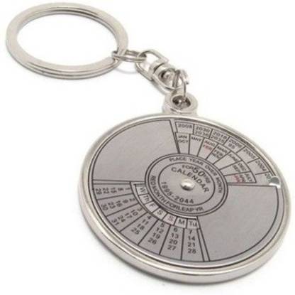 Homeproducts4u Homeproducts4u-Date Perpetual with Calendar up-to 50 Years Key Chain Key Chain