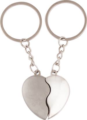 JLT Love Couple Heart Key Chain