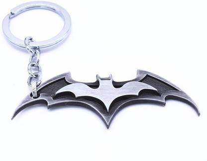 Optimus traders Superhero Movie Batman the dark Knight Dawn of Justice wings Logo 3d 8cm Metal Key Chain