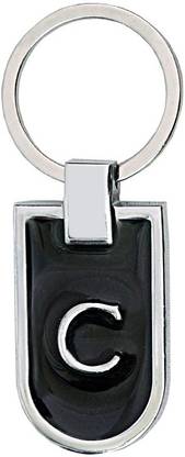 U. R. GOD HQ Alphabet 'C' Key Chain