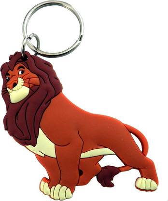 AVI Double Sided Lion King Simba Key Chain