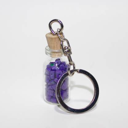Khatte Meethe Desires KEYHOLDER- REBECCA PURPLE Locking Key Chain