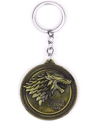 MK Game Of Thrones Got Music Of Ice And Fire Screaming Baratheon Greyjoy Tully Arryn Martel Key Chain