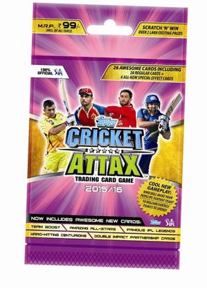 Topps Cricket Attax IPL 2015/16 Multipack