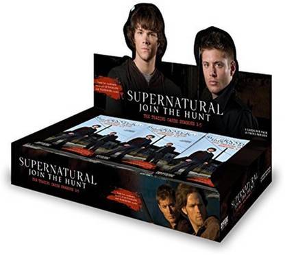 Cryptozoic Entertainment Supernatural Join The Hunt Seasons 1-3 Factory Sealed Trading Card Box