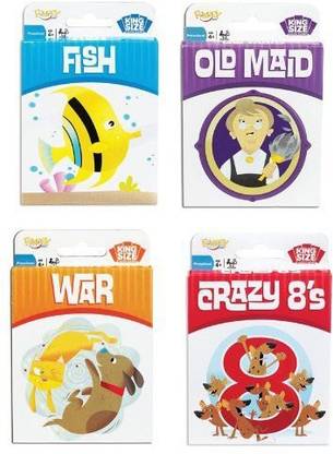 Fundex King Size Set Of 4 Different Warold Maidgofish & Crazy
