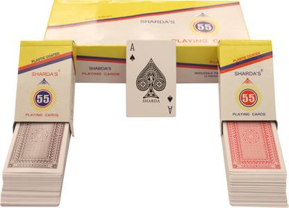 Sharda NO 55 CLUB QUALITY PLAYING CARDS PACK OF 12