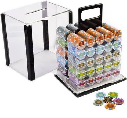 Bluffando Solid Poker Chip set 1000 Toy