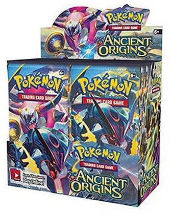POKEMON Xy Series Xy7 Ancient Origins Booster Box 36 Packs / 10