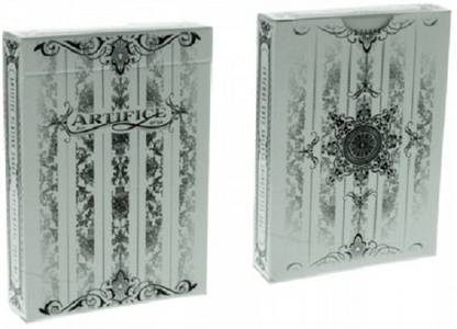 Ellusionist Artifice v2 Playing Cards Tundra (WHITE) Deck