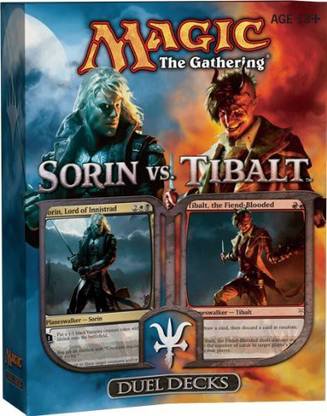 Wizards of the Coast Magic The Gathering Duel Decks Sorin Vs Tibalt