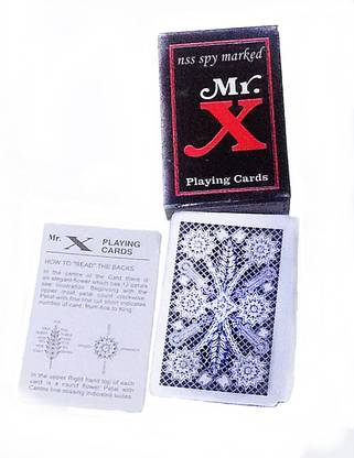 new salwan sons MR.X marked and spy playing cards