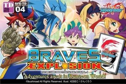 Future Card Buddy Fight Future Buddyfight Bfetd04 Braves Explosion Trial Deck