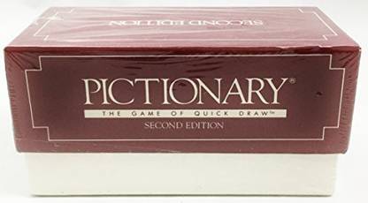 Pictionary Second Edition Game Cards The game of quick draw