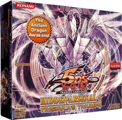Yu-Gi-Oh! Yugioh 5Ds Hidden Arsenal 4 Trishulas Triumph Booster Box
