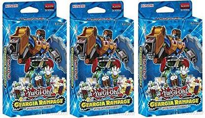 Konami Yugioh 3X Geargia Rampage Structure Deck