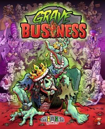 Minion Games Grave Business Strategy & War Board Game