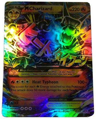 Switch Control Pokemon Mega Charizard EX from Generation series (12/83) (1 card)