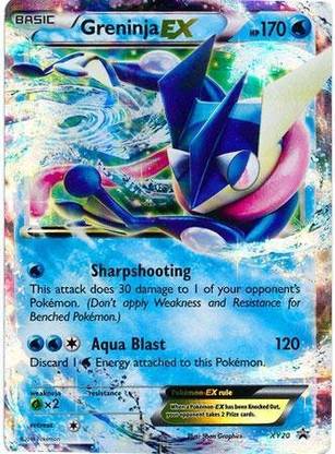 POKEMON Greninja (20) Xy Black Star Promos Holo