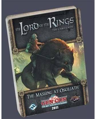 Fantasy Flight Games Lord Of The Rings Lcg Massing At Osgiliath Adventure Pack