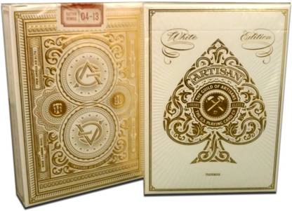 Theory11 Artisan Playing Cards White Edition Deck