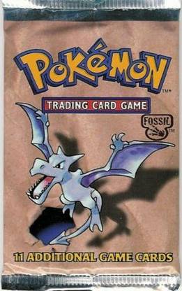 Pokmon Fossil American Trading Card Game Booster Pack