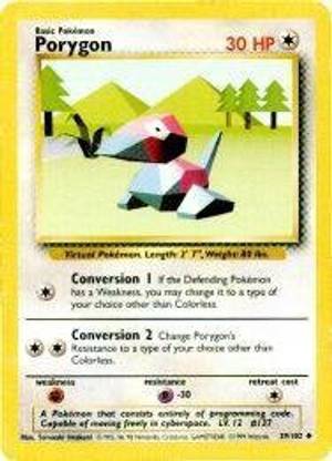 Pokmon Porygon - Basic - 39 [Toy]